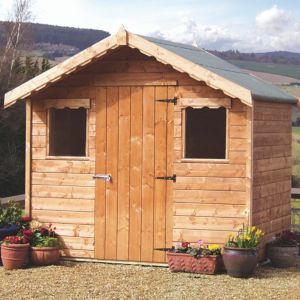 Image of 8x6 Economy T&G Wooden Shed Base included