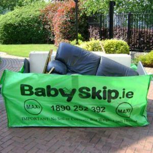 Image of Babyskip Green Rubble bag