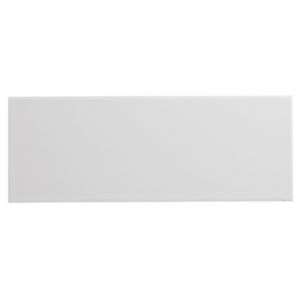 Image of City chic White Matt Ceramic Wall tile Pack of 17 (L)400mm (W)150mm