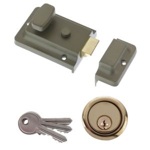 Image of Diall Green Night latch (H)62mm (W)90mm