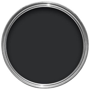 Image of Colours Black Gloss Metal & wood paint 0.75