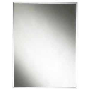 Image of Colours Clear Rectangular Frameless Mirror (H)600mm (W)450mm