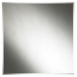 Image of Colours Clear Rectangular Frameless Unframed mirror (H)900mm (W)600mm