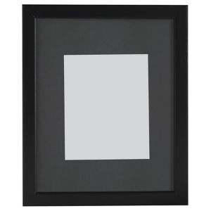 Image of Black Single Picture frame (H)27.7cm x (W)22.7cm