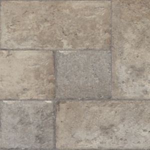 Image of Leggiero Grey Natural stone effect Laminate Flooring Sample
