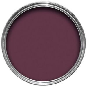 Image of Colours Dark plum Gloss Metal & wood paint 0.75