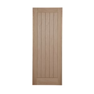 Image of Cottage Oak veneer LH & RH Internal Door (H)2040mm (W)726mm