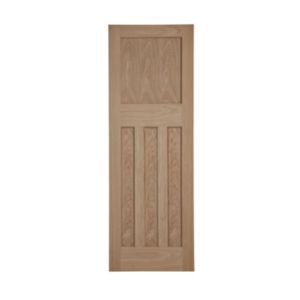 Image of Traditional Oak veneer LH & RH Internal Door (H)1981mm (W)762mm