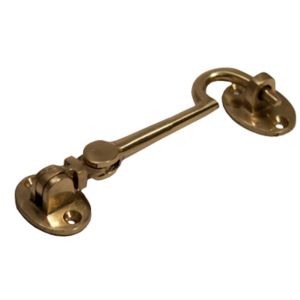 Image of Blooma Brass Cabin hook (L)76mm