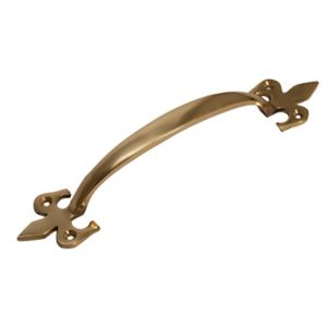 Image of Blooma Black Brass Gate Pull handle