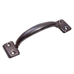 Image of Blooma Zinc effect Steel Furniture Pull handle