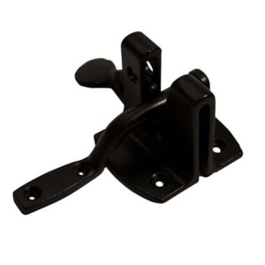 Image of Blooma Antique effect Cast iron Gate latch (L)50mm