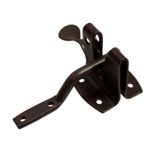 Image of Blooma Brown Steel Gate latch (L)50mm