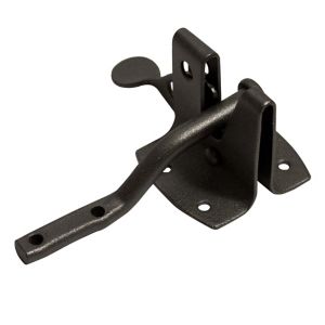 Image of Blooma Grey Steel Gate latch (L)50mm