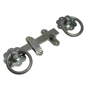 Image of Blooma Zinc-plated Steel Gate latch (L)152mm