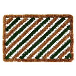Image of Colours Green & natural Coir Door mat (L)0.6m (W)0.4m
