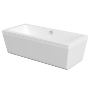 Image of Cooke & Lewis Lana Acrylic Rectangular Freestanding Bath (L)1700mm (W)750mm