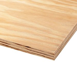 Image of Smooth Natural Softwood Plywood Board (L)2.44m (W)1.22m (T)18mm