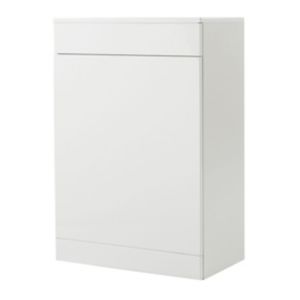 Image of Ardenno Gloss White Toilet Cabinet (W)550mm (H)810mm