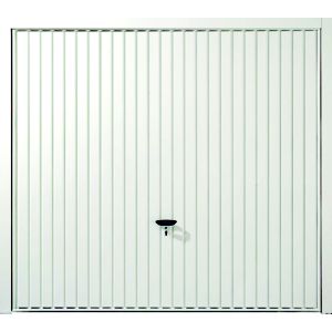 Image of Virginia Made to measure Framed White Retractable Garage door