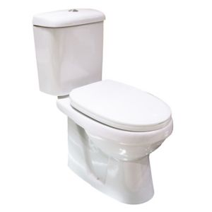 Image of Plumbsure Falmouth Contemporary Close-coupled Toilet with Soft close seat