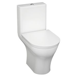Image of Cooke & Lewis Angelica Modern Close-coupled Toilet with Soft close seat