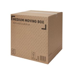 Image of Cardboard Moving box (H)408mm (L)405mm (W)405mm