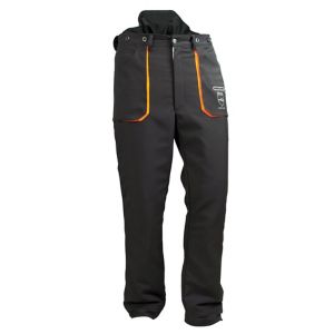 Image of Oregon Yukon Black & orange Chainsaw trousers (W)35" (L)30"