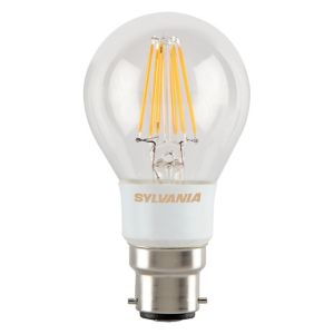 Image of Sylvania B22 6W 806lm GLS LED Dimmable Filament Light bulb