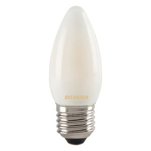 Image of Sylvania E27 4W 400lm Candle LED Filament Light bulb