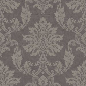 Image of Etch Charcoal Gold effect Wallpaper