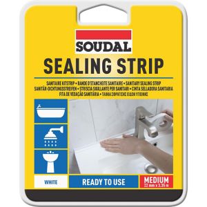 Image of Soudal White Sealant strip (L)3350mm