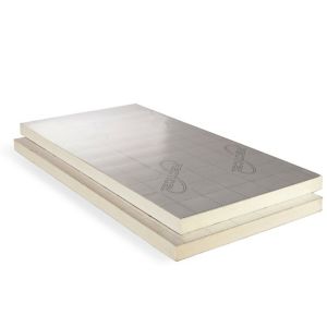 Image of Recticel Instafit Polyurethane Insulation board (L)2.4m (W)1.2m (T)50mm