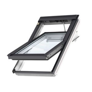Image of Velux White Timber Centre pivot Roof window (H)980mm (W)780mm