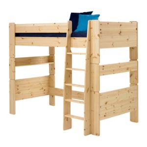 Image of Wizard Pine effect High sleeper bed