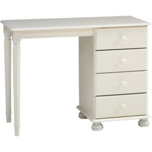 Image of Malmo White 4 Drawer Dressing table (H)741mm (W)1003mm (D)465mm