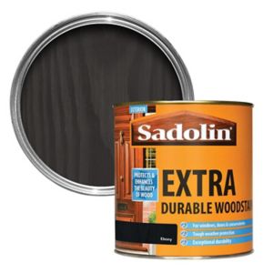 Image of Sadolin Ebony Conservatories doors & windows Wood stain 1