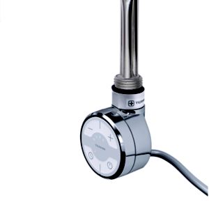 Image of Terma Chrome 1000w Fully Thermostatic Element 1/2 BSP (H)630mm (W)55mm (D)39mm