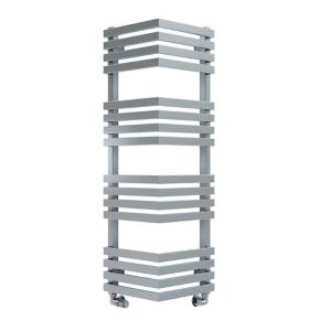 Image of Terma Outcorner 547W Electric Chrome effect Towel warmer (H)1005mm (W)300mm