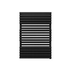 Image of Terma Quadrus 800W Electric Metallic black Towel warmer (H)870mm (W)600mm
