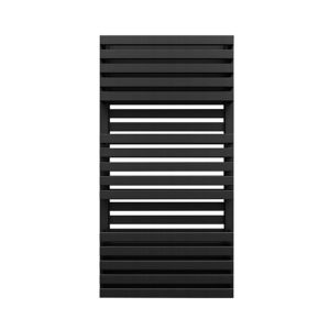 Image of Terma Quadrus 531W Metallic black Towel warmer (H)870mm (W)450mm