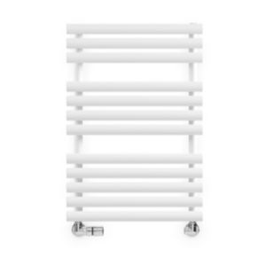 Image of Terma Rolo Towel White Towel warmer (H)755mm (W)520mm
