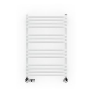 Image of Terma Alex White Towel warmer (H)760mm (W)500mm