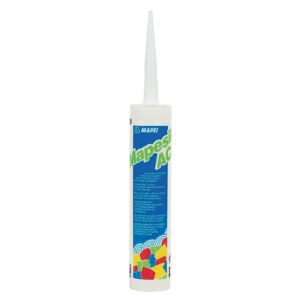 Image of Mapei Mapesil AC Mould & mildew-resistant Brown Silicone-based Sealant 310ml