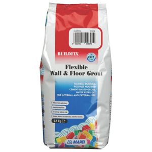 Image of Mapei Flexible Charcoal Wall & floor Grout 2.5kg