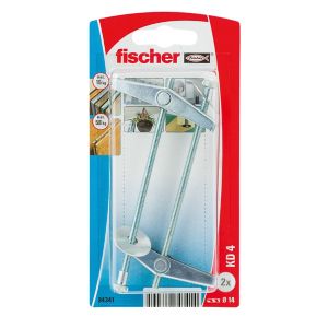 Image of Fischer Spring toggle (L)90mm (Dia)14mm Pack of 2