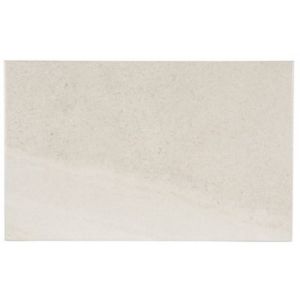 Image of Fiji White Matt Stone effect Ceramic Wall tile Pack of 10 (L)400mm (W)250mm