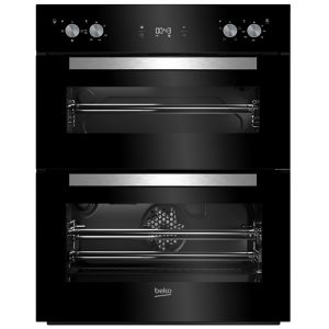 Image of Beko BTQF24300B Black Built-in Electric Double Multifunction Oven
