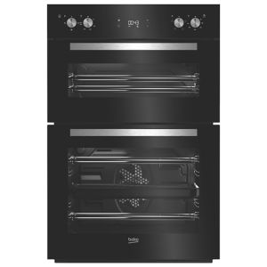 Image of Beko BDQF24300B Black Built-in Electric Double Multifunction Oven