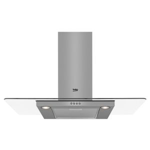 product image of Beko Hcf91620X Silver Stainless Steel Chimney Cooker Hood, (W)90Cm